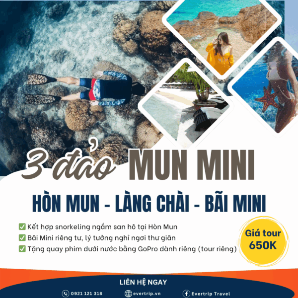 tour hòn mun mini nha trang