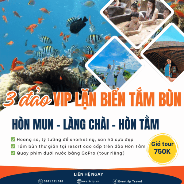 tour hòn mun hòn tằm