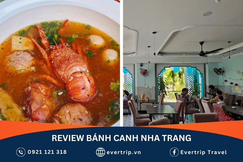 bánh canh ngon nha trang được phục vụ trong nhà hàng