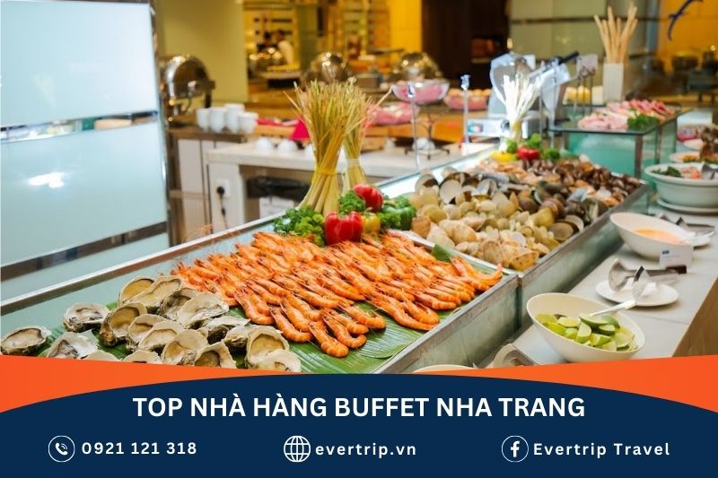 feast buffet restaurant trong khách sạn sheraton là buffet hải sản 5 sao nha trang