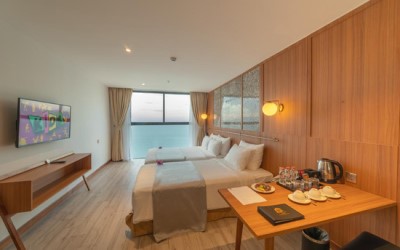 phòng khách sạn view biển tại majestic premium nha trang