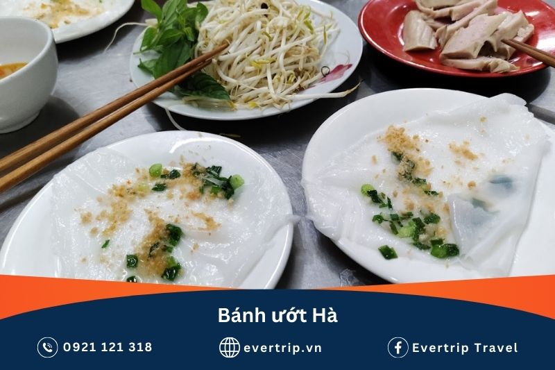 quán bánh ướt bánh đập Nha Trang - Hà