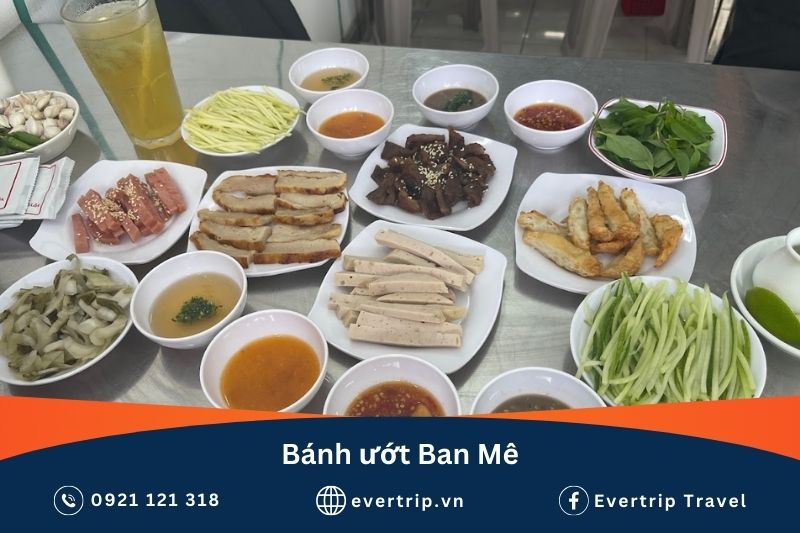 quán bánh ướt bánh đập Nha Trang - Ban Mê