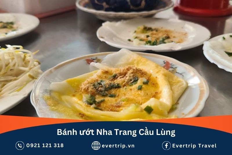 Quán bánh ướt dĩa Nha Trang Cầu Lùng