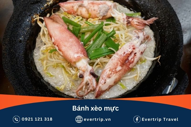 bánh xèo mực