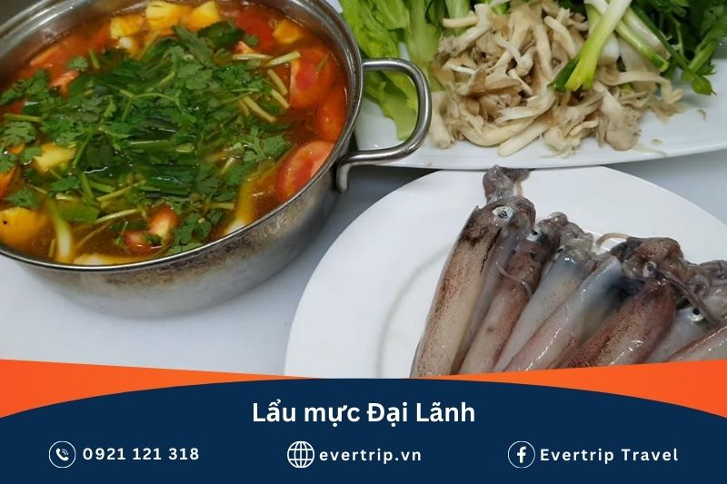 Lẩu mực Đại Lãnh