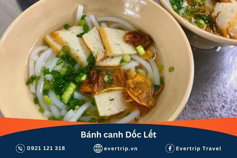 bánh canh chả cá tại dốc lết