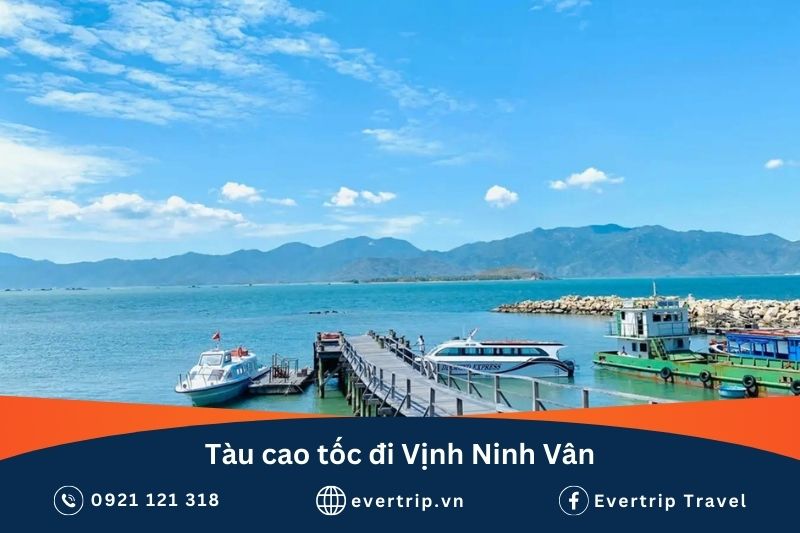 tàu cao tốc đi vịnh ninh vân