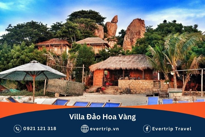 villa đảo hoa vàng