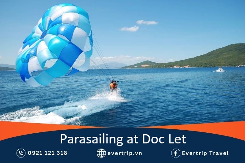 parasailing is top thing to do at doc let beach