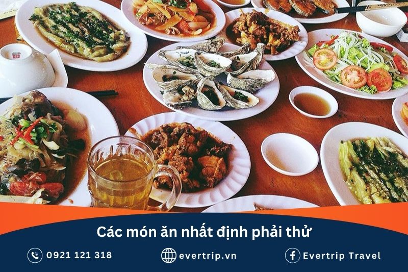 đồ ăn ở con sẻ tre