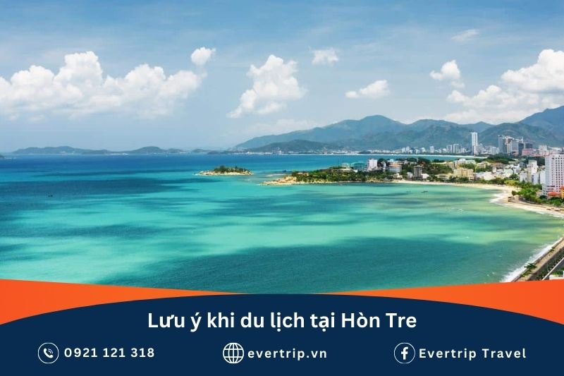 lưu ý khi du lịch tại hòn tre