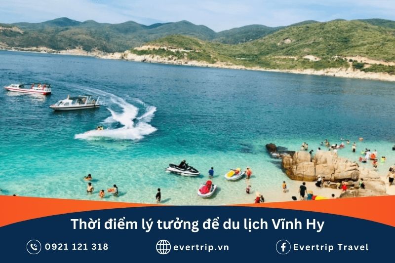 thời điểm lý tưởng du lịch vĩnh hy