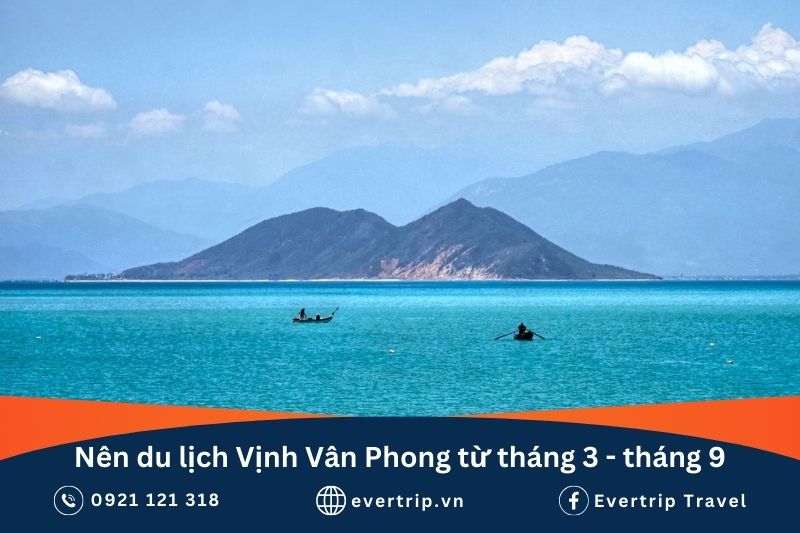 thời gian du lịch vịnh vân phong