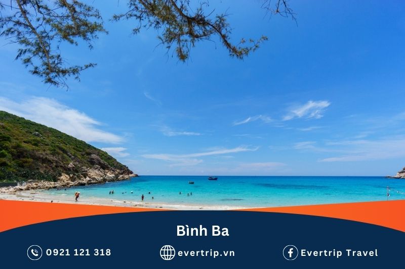 đảo bình ba trong vịnh cam ranh