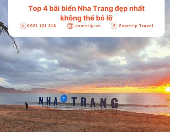 Top 4 bãi biển Nha Trang đẹp nhất không thể bỏ lỡ