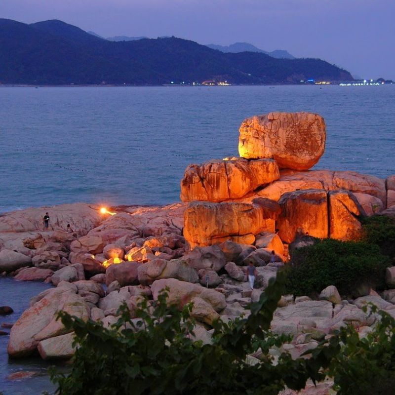 hình ảnh biển nha trang về đêm