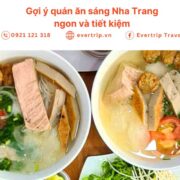 bún cá là món ăn sáng nha trang phổ biến