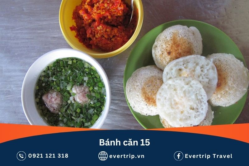 bánh căn nha trang tháp bà
