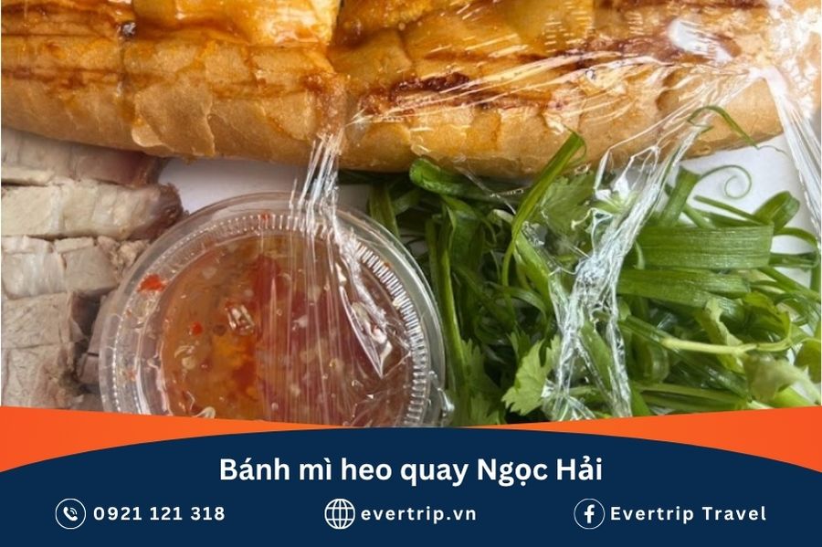 bánh mì thịt nướng heo quay nha trang