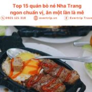 ảnh bìa bò né nha trang