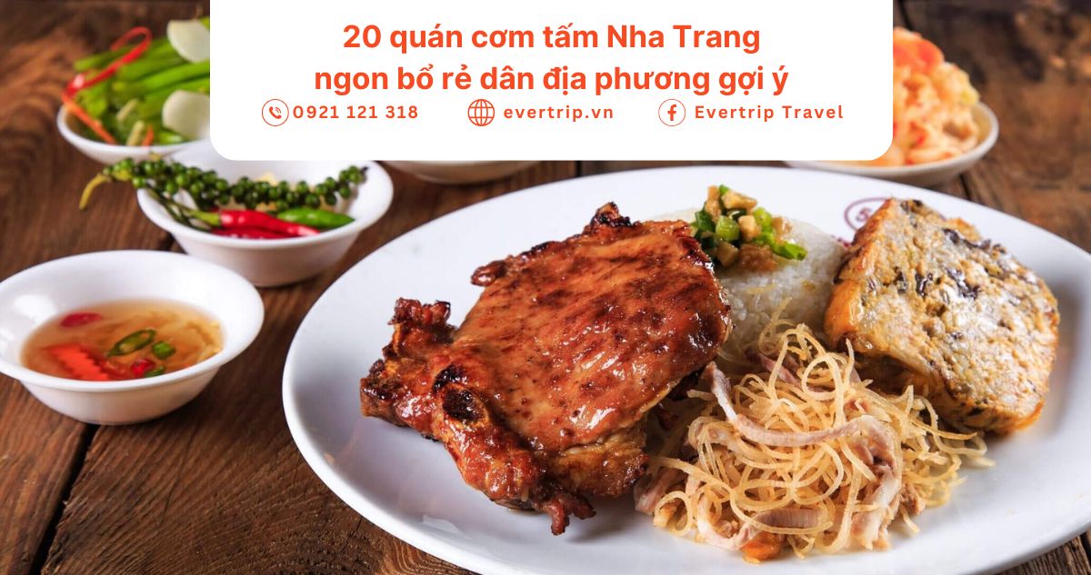 ảnh bìa cơm tấm nha trang
