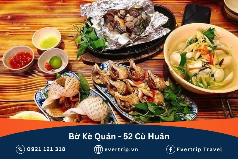 quán nhậu nha trang bờ kè quán