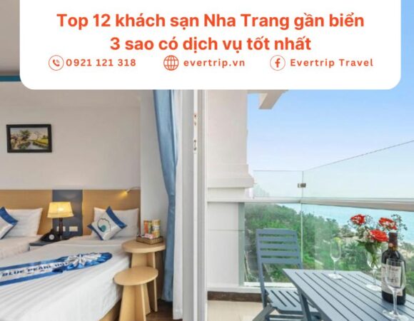 Top 12 khách sạn Nha Trang gần biển 3 sao có dịch vụ tốt nhất