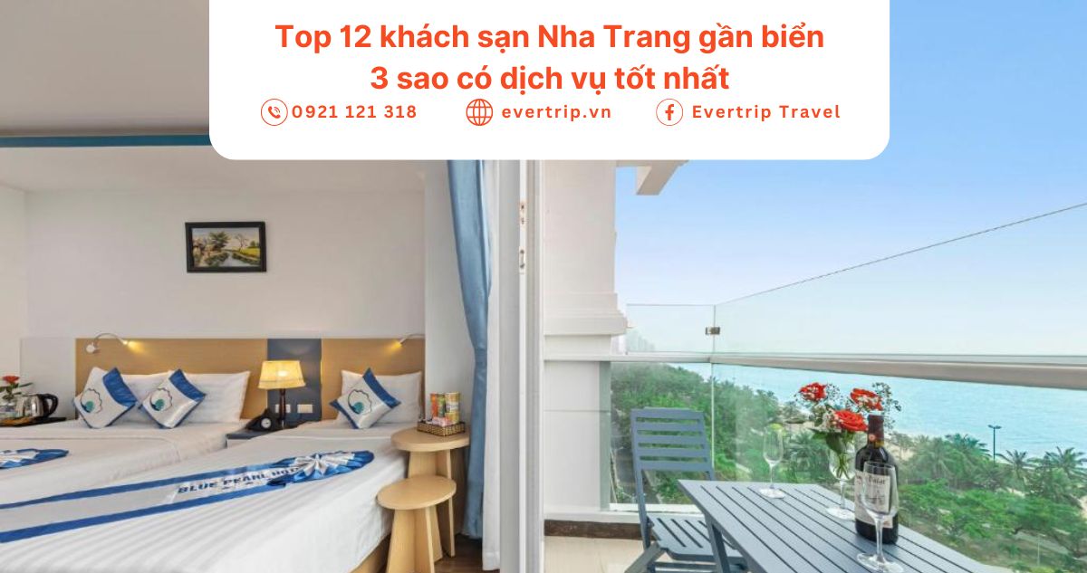 khách sạn nha trang gần biển 3 sao