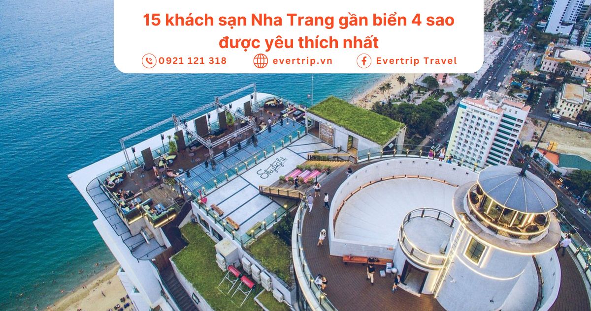 ảnh bìa khách sạn nha trang gần biển 4 sao