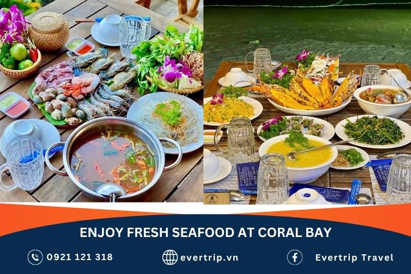 seafood at coral bay nha trang