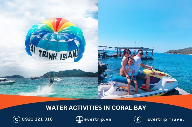 water activities in coral bay